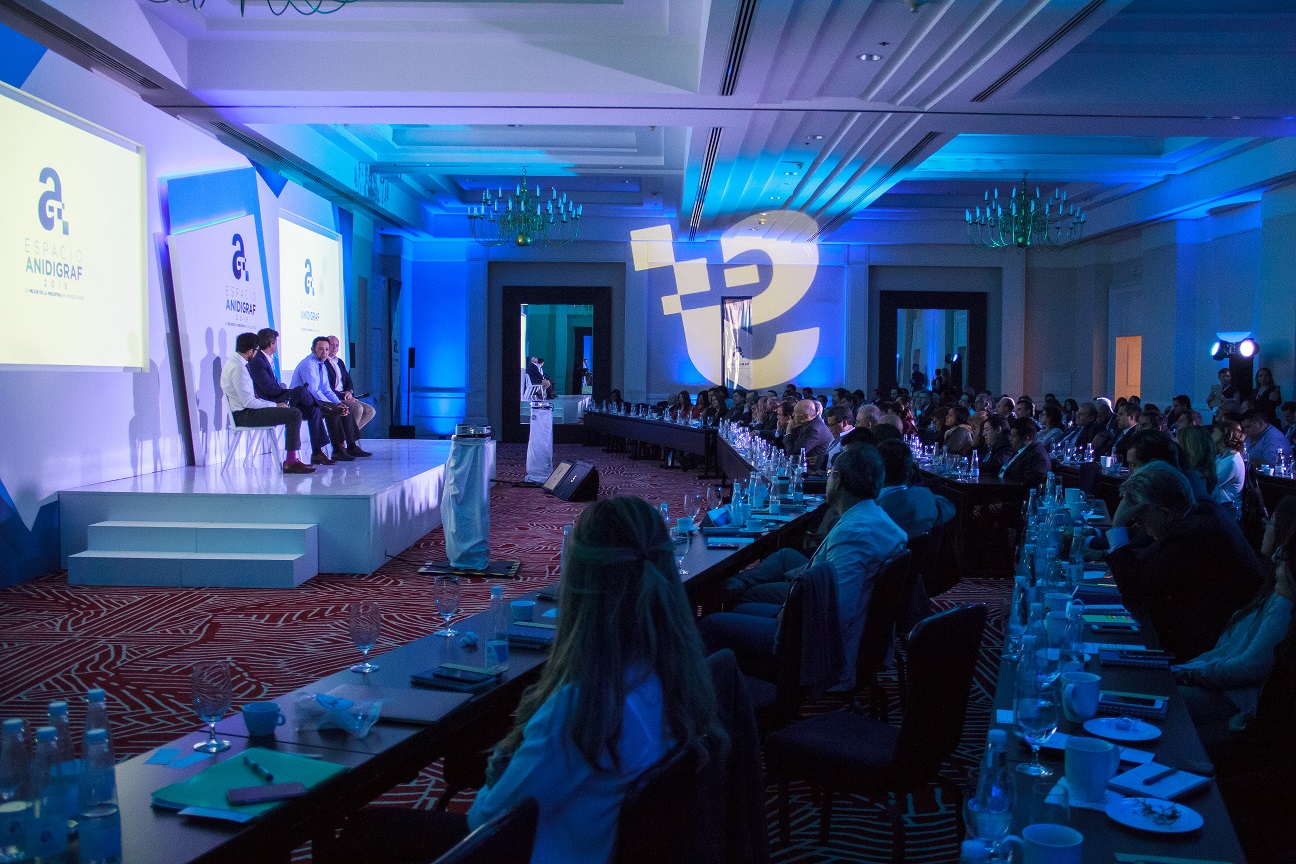 DIO INICIO AYER ESPACIO ANIDIGRAF, REUNIÓN CUMBRE DE LA INDUSTRIA GRÁFICA, EMPAQUE Y CONVERSIÓN