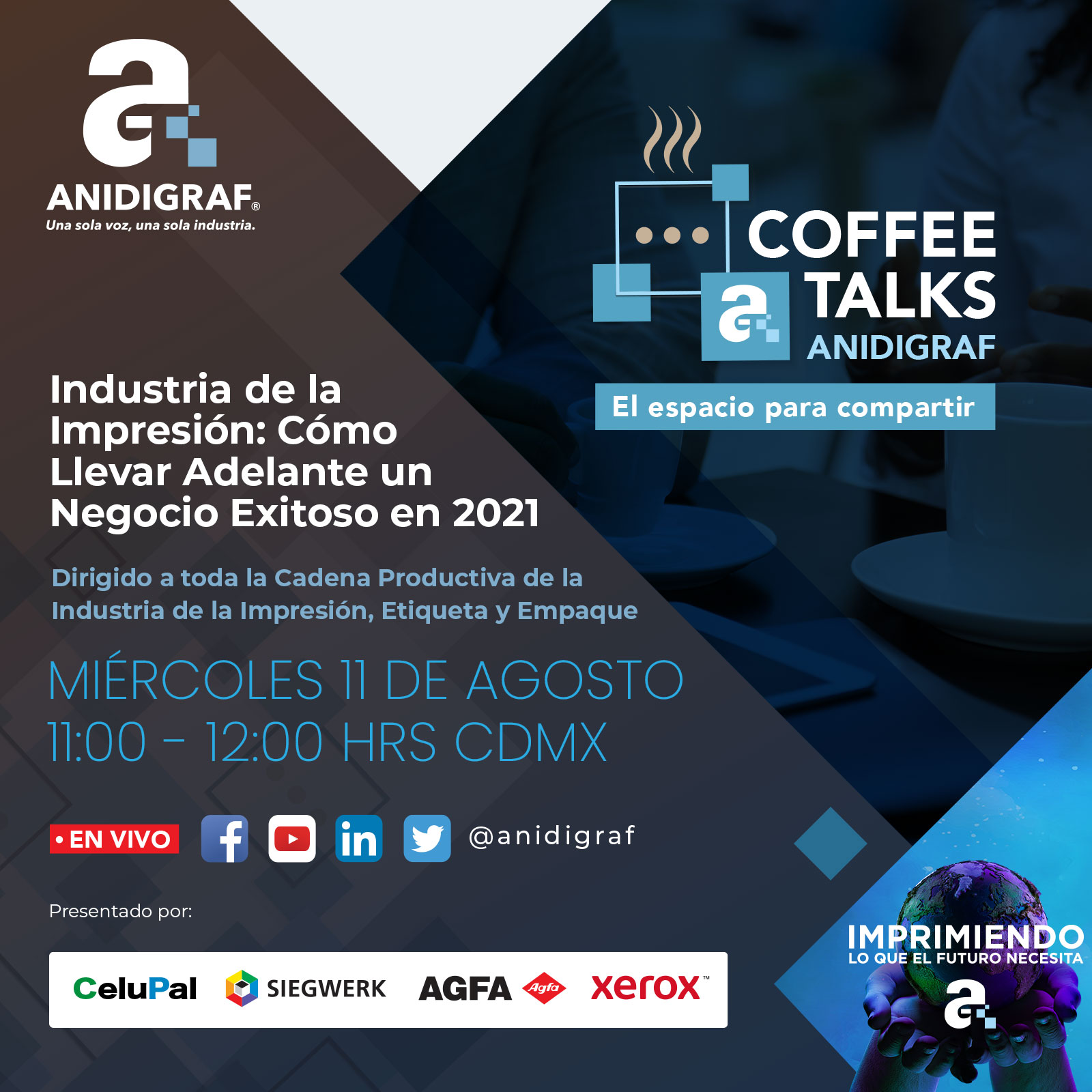 PRIMER COFFEE TALKS ANIDIGRAF