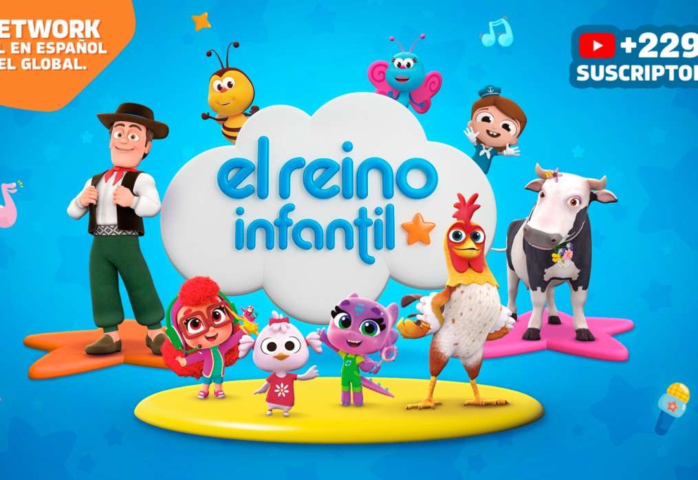 EL REINO INFANTIL LIDERA EL CONSUMO DE CONTENIDO INFANTIL EN ESPAÑOL A NIVEL GLOBAL