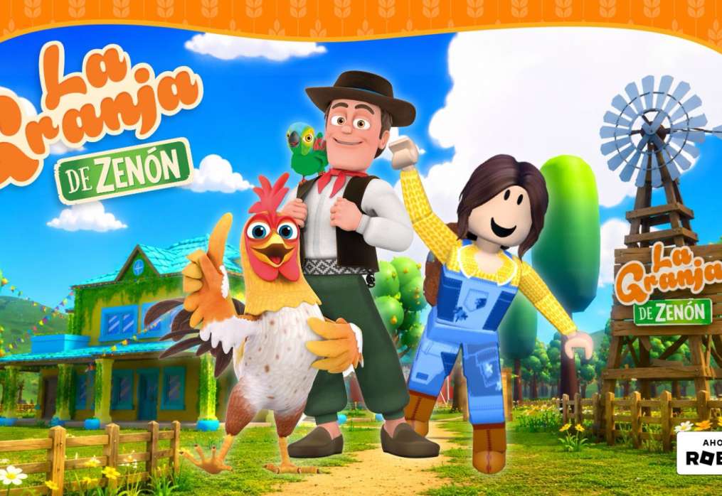 LA GRANJA DE ZENÓN LLEGA A ROBLOX, LA PLATAFORMA LÍDER DE GAMING INFANTIL 